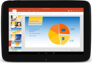 Microsoft выпустила бесплатный Office для Android-планшетов